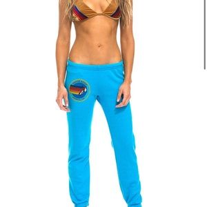 Blue Aviator Nation Sweatpants